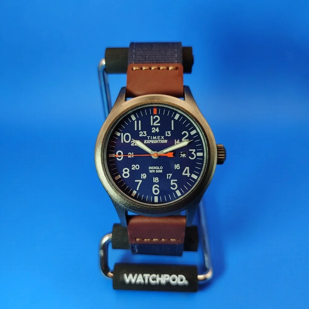 New! 2019 Timex Expedition Indiglo 40mm Mens Quartz Military Field Watch NOS